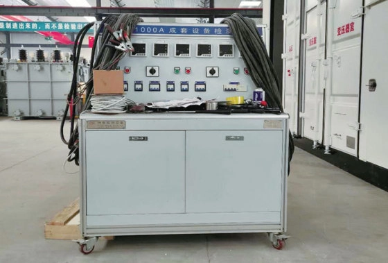 مجموعة كاملة من معدات الاختبار