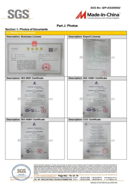 SGS отчет ASI205562