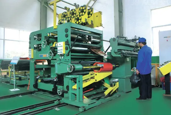 Transformer Double Layer Foil Winding Machine